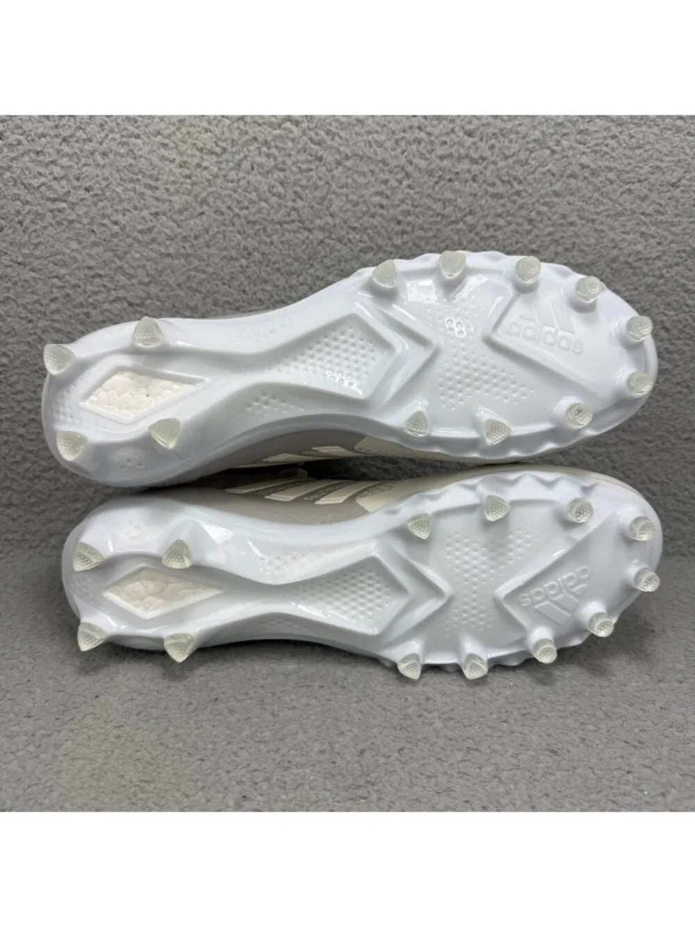 Adidas UltraBoost Cleats Mens 12.5 Shoes Cream Chalk 1.0 Football Talc Granite